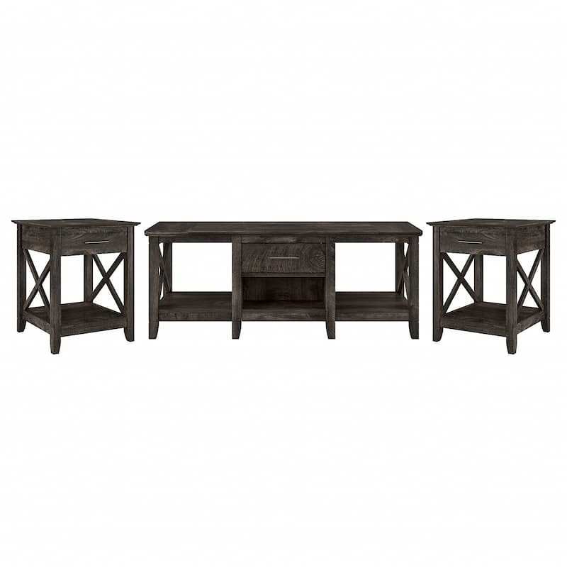 Coffee Table with Set of 2 End Tables