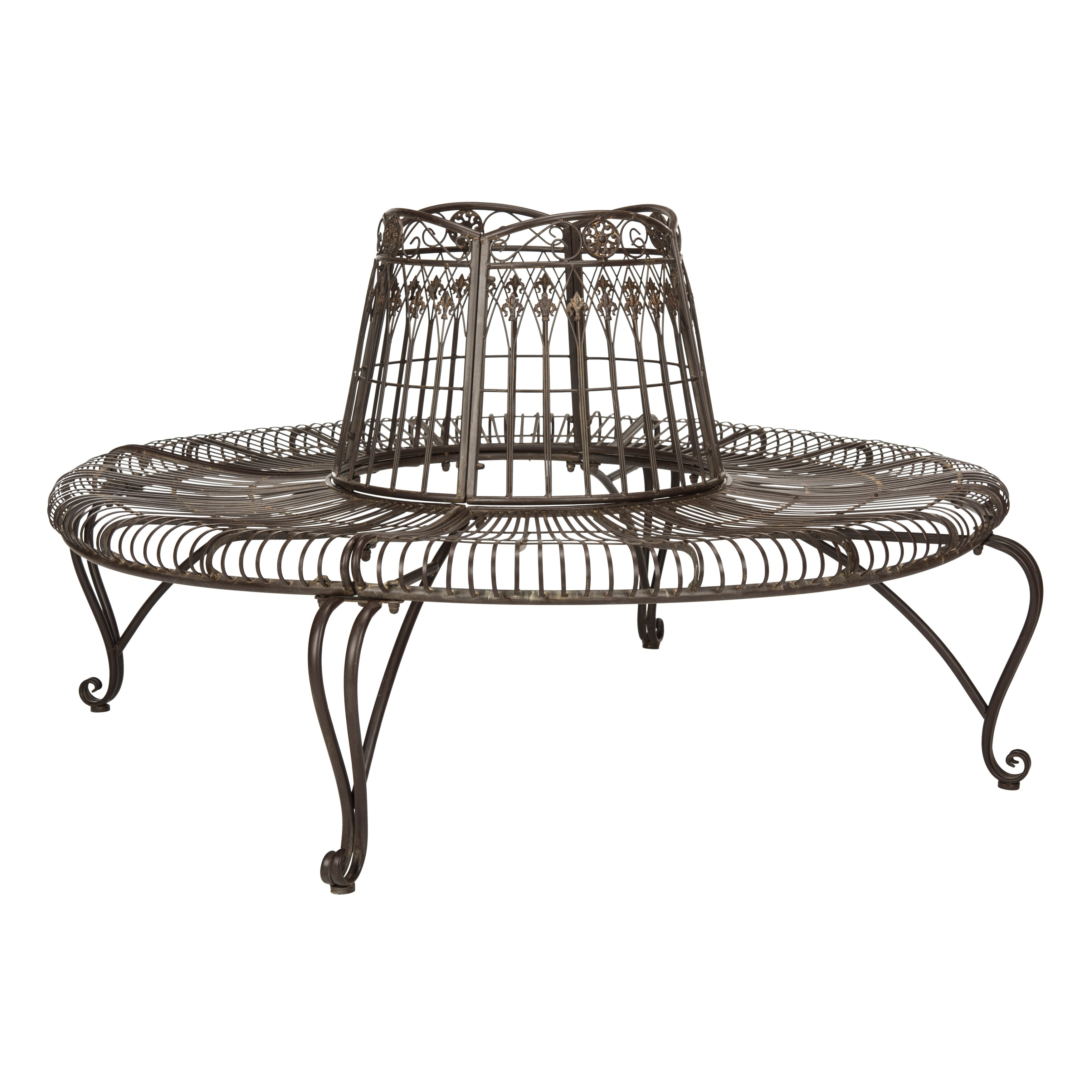 Iron sales tree bench