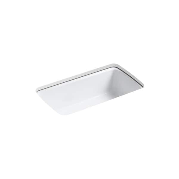 Kohler Cape Dory 33 X 22 X 9 5 8 Undermount Single Bowl Kitchen Sink White K 5864 5u 0 On Sale Overstock 31416199 kohler cape dory 33 x 22 x 9 5 8 undermount single bowl kitchen sink white k 5864 5u 0