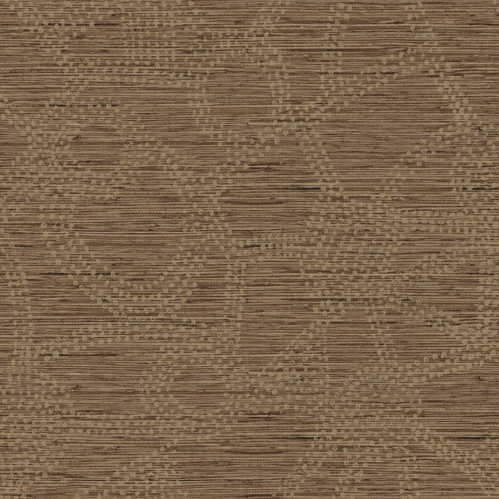 Nikki Chu Brown Amhara Peel and Stick Wallpaper
