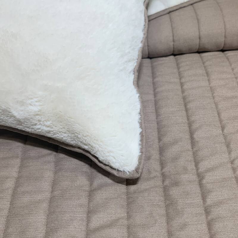 Cotton Reversible 3 Piece Quilt Set