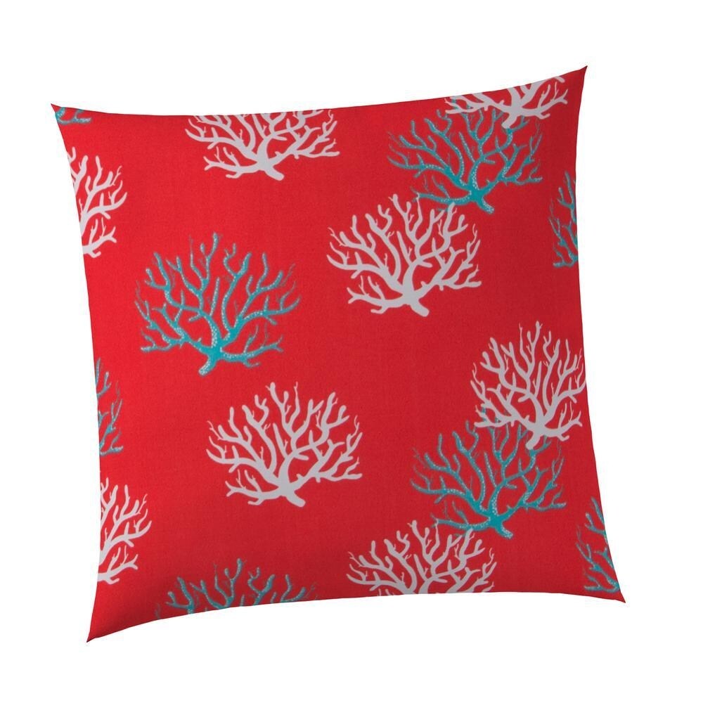 outdoor coral pillows