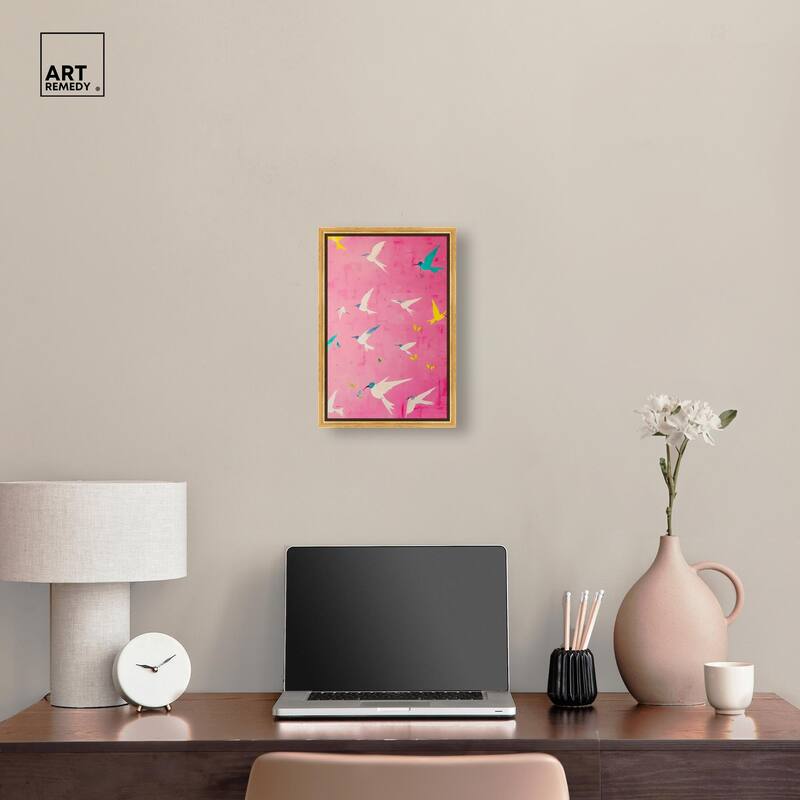 Soaring Sorbet Canvas by Art Remedy