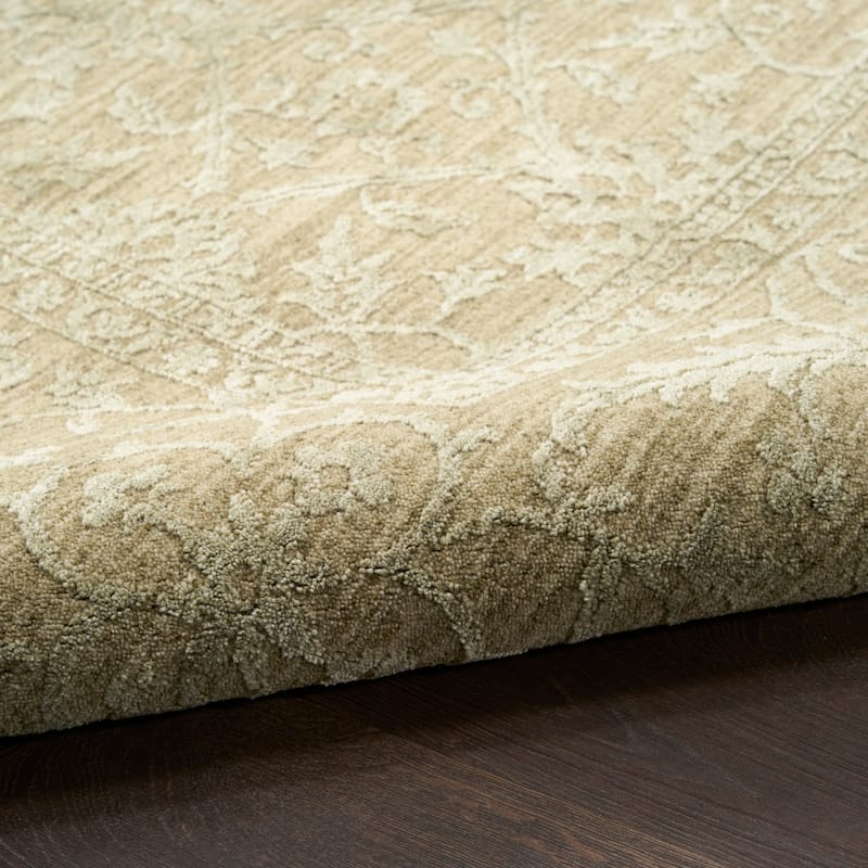 Nourison Moonlit Textured Floral Indoor Rug