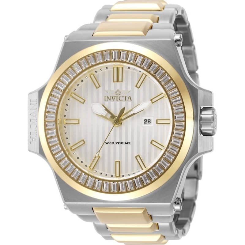 INVICTA Men's 49134 Akula Quartz PC32 Metal Dial Watch - Silver