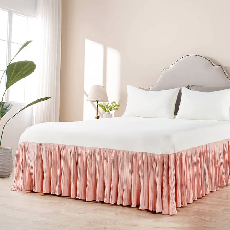 Home Soft Things Pleated Bed Skirt