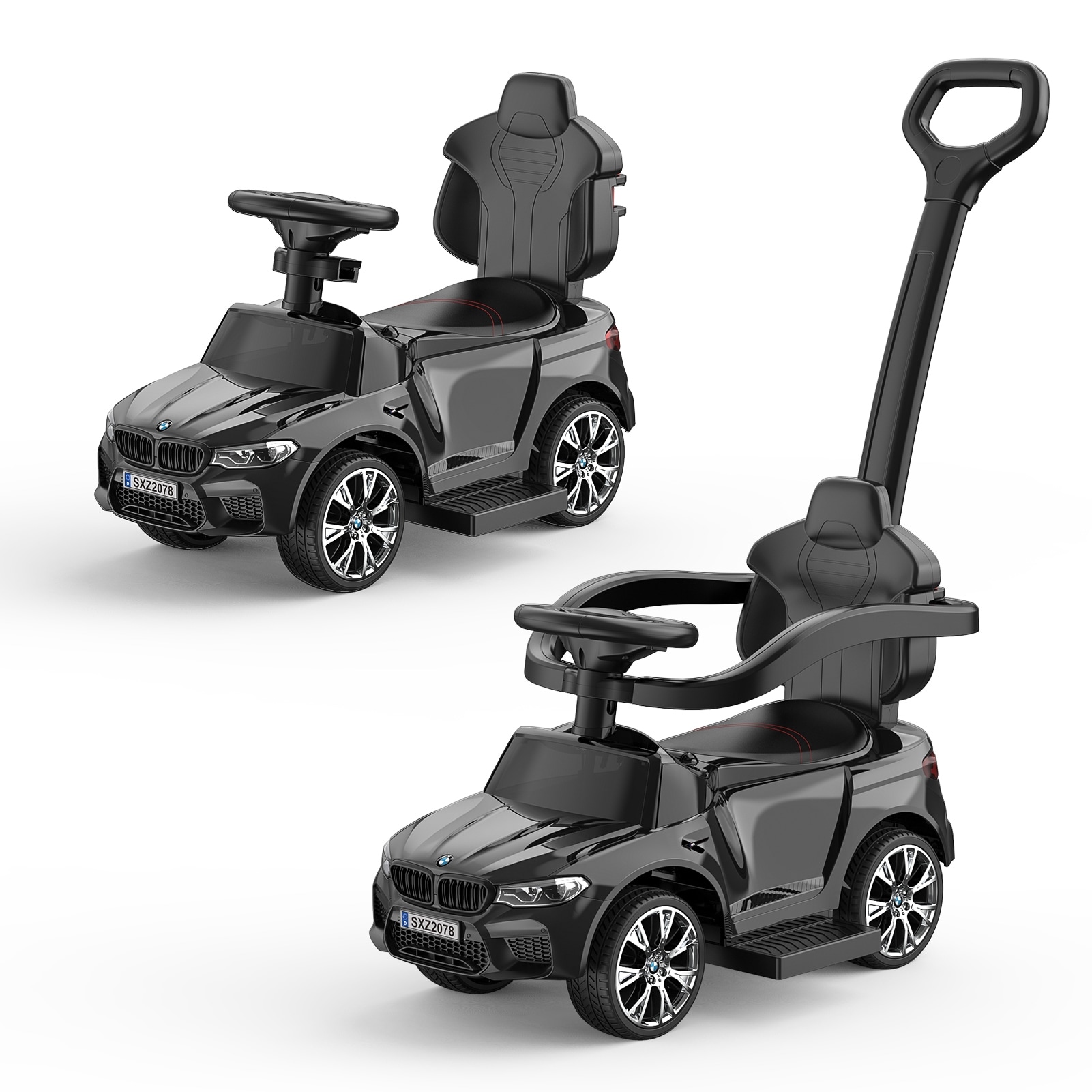 Bmw push car shop