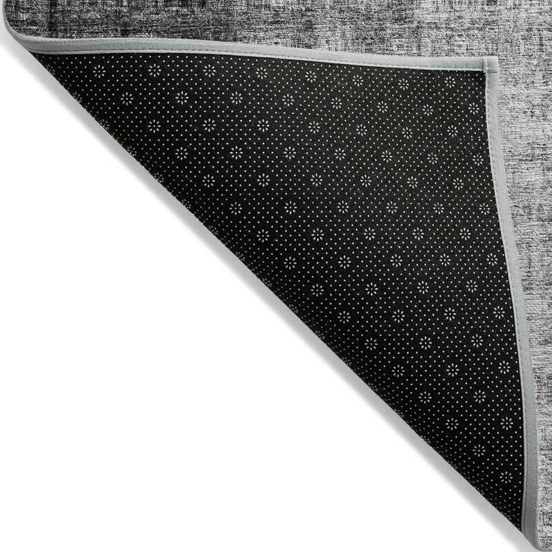 Machine Washable Indoor/ Outdoor Contemporary Ombre Chantille Rug