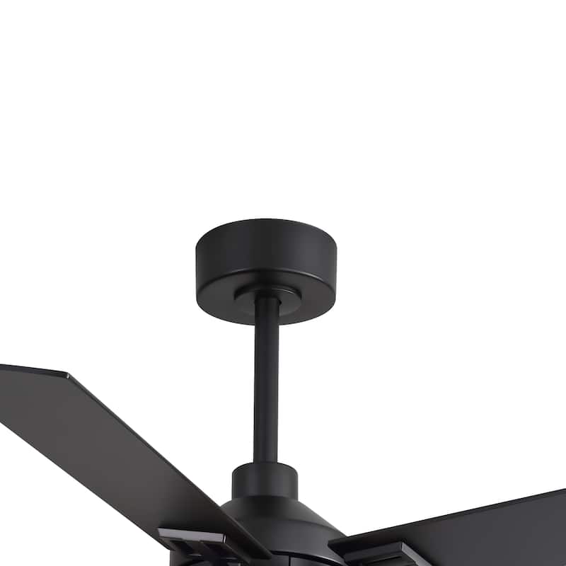52-inch Reversible 5-Blade Caged Ceiling Fan with Light and Remote