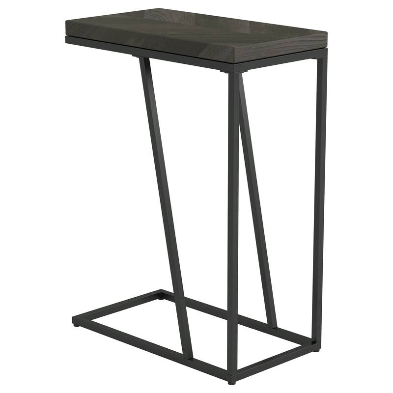 Sergio Engineered Wood C-Shaped Side Table