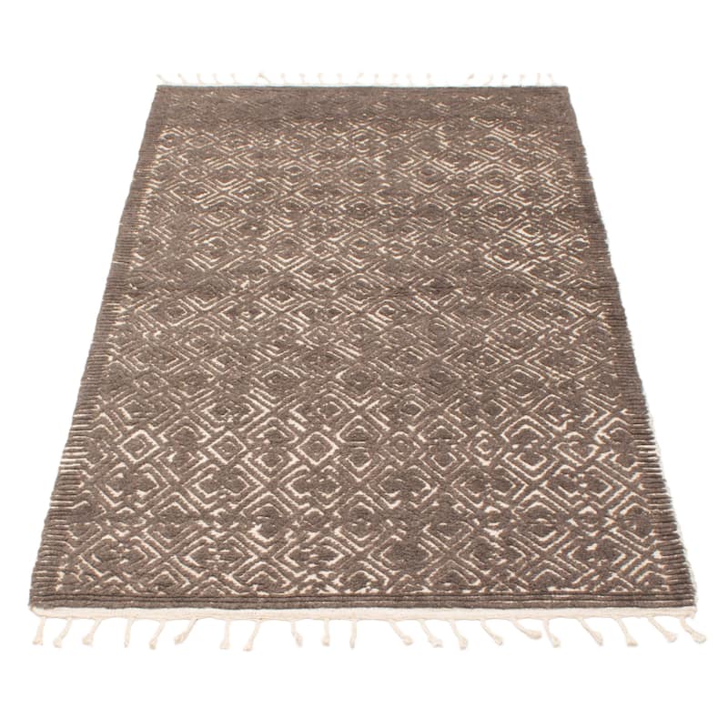Tangier Grey, Taupe Rug 4'9" x 8'2" - 4'9 x 8'2