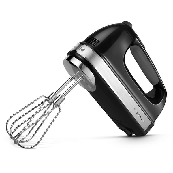 KitchenAid 7-Speed Hand Mixer with Turbo Beaters II - Onyx Black