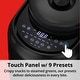 preview thumbnail 6 of 5, Aria 5Qt Steam Air Fryer with Hybrid Crisp & Steam Cooking and Detachable Reservoir