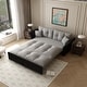 preview thumbnail 29 of 31, 74.8" Queen Size Pull Out Sofa Bed 3-in-1 Convertible Sleeper Tufted Sofa with 2 Soft Pillows