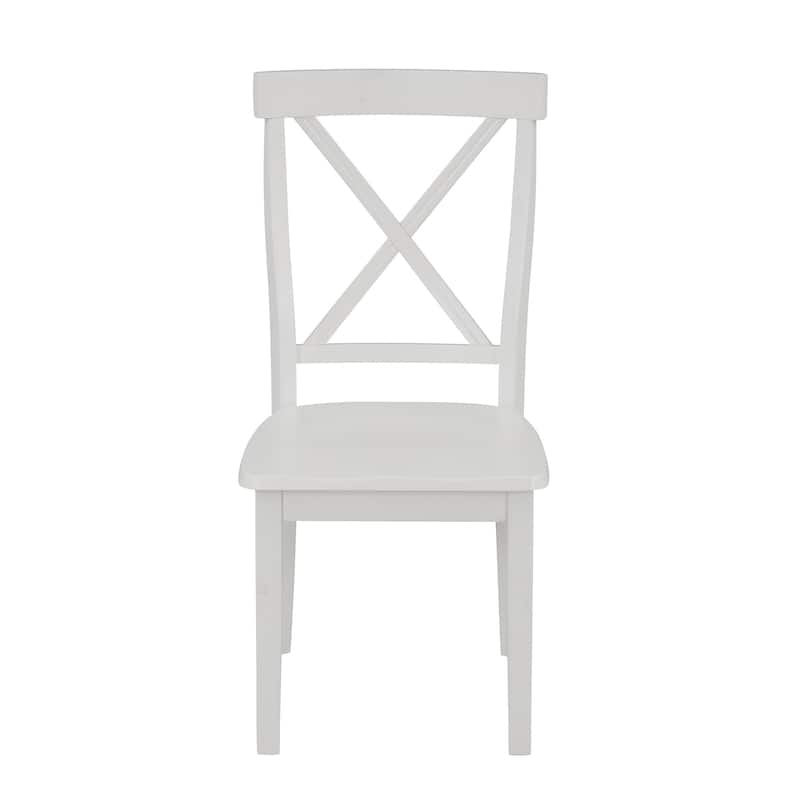 5-Piece Modern Wooden Dining Set with Round Table & Chairs