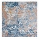 preview thumbnail 20 of 113, SAFAVIEH Aston Fedra Modern Abstract Rug 6'7" Square - Navy/Gold - Square