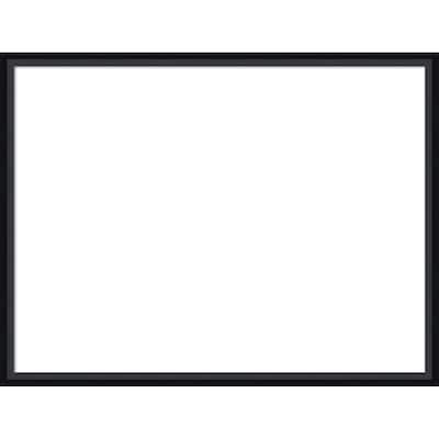 Amanti Art Lucie Black Framed Dry Erase Magnetic Board