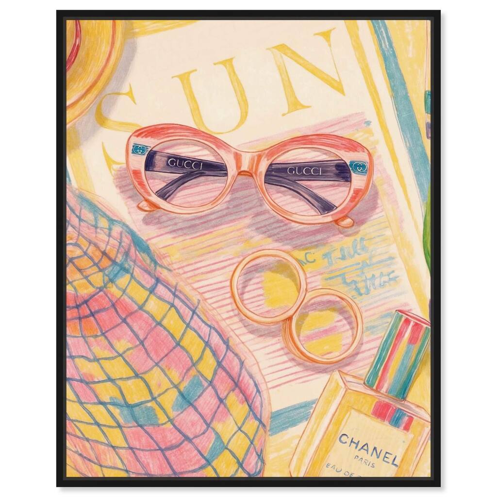 Summer glam Canvas by Art Remedy
