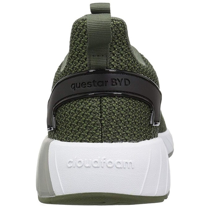 Shop Adidas Men S Questar Byd Running Shoe Base Green Black Grey