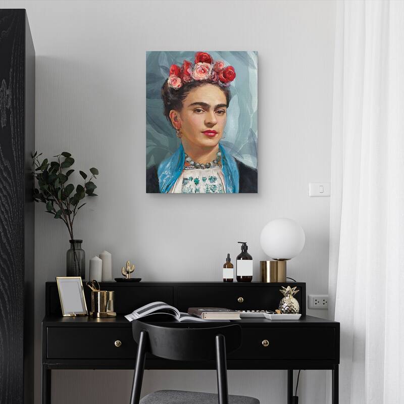 Kahlo Portrait I by Studio Arts Canvas Art Print