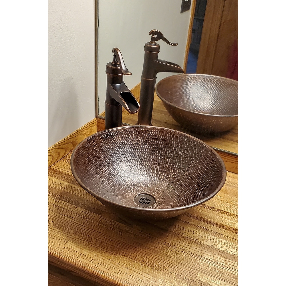 Copper store vessel sinks