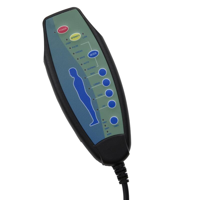 Roomfitters Manual Massage Swivel Rocker Recliner Chair with Heat and Side Pocket, PU Leather