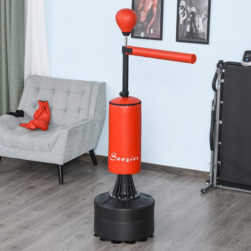 Soozier Freestanding Boxing Punch Bag Stand On Sale Bed Bath