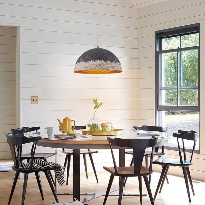 15.75" Hangable light destressed island lights metal pendant light
