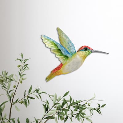 Eangee Home Design Hummingbird Wall Decor Large Multi
