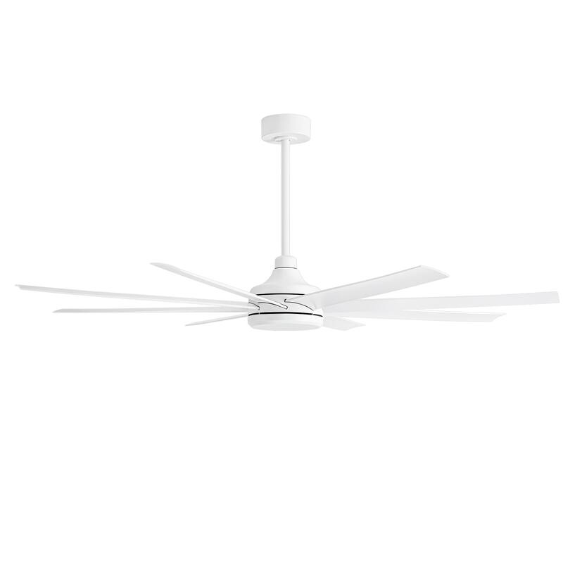 65-In Ceiling Fan with Remote Without Light(8-Blade)