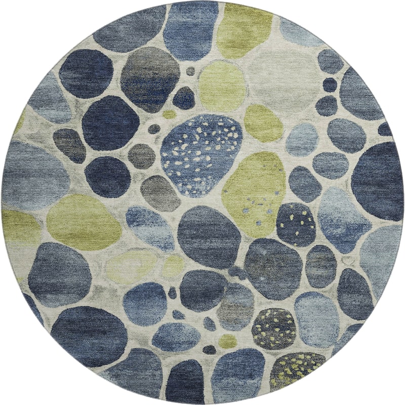 Premium Washable Super Soft Contemporary Cobble Mayfield Rug