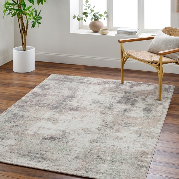 slide 2 of 6, Jaila Industrial Area Rug Gray - 5' 3" x 7' 1"