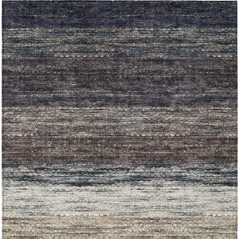 HomeRoots Ombre Transitional Rectangle Outdoor Rug