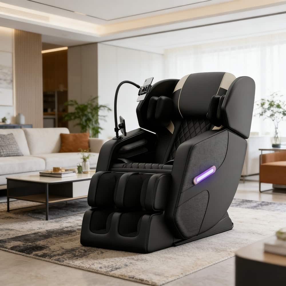GDFStudio - Enid Massage Chair Recliner with Zero Gravity & Full Body Air Pressure