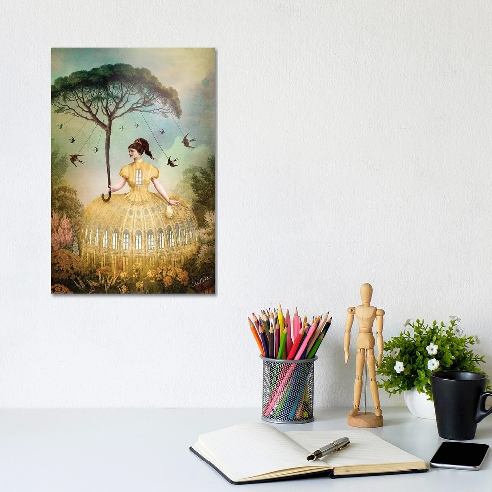 iCanvas "The Bird Keeper" by Catrin Welz-Stein Canvas Print