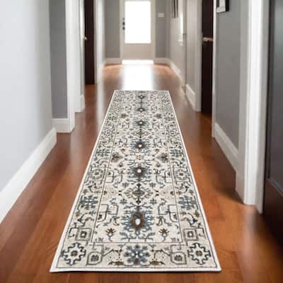 HomeRootsOriental Traditional Runner Area Rug