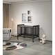 preview thumbnail 22 of 51, 3-In-1 Convertible Crib In Natural, Made Of Sustainable Pinewood, Non-Toxic Finish, Comes With Locking Wheels