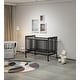 preview thumbnail 22 of 25, 3-In-1 Convertible Crib In Storm BLACK Black