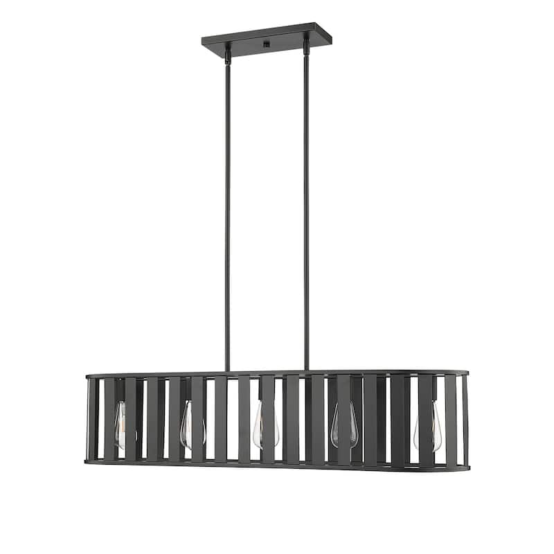 Millennium Lighting 27105 Stella 5 Light 39" Wide Linear Chandelier