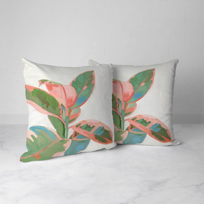 Laural Home Plant Life Indoor Decorative Pillow
