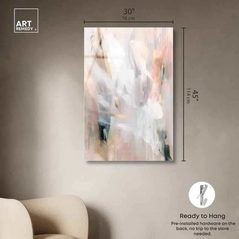 Drifting Colors I Acrylic by Art Remedy, Ready to Hang