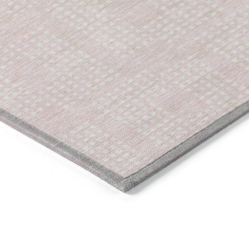 HomeRoots Geometric Transitional Rectangle Outdoor Rug