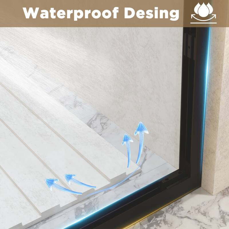 Double Sliding Shower Door