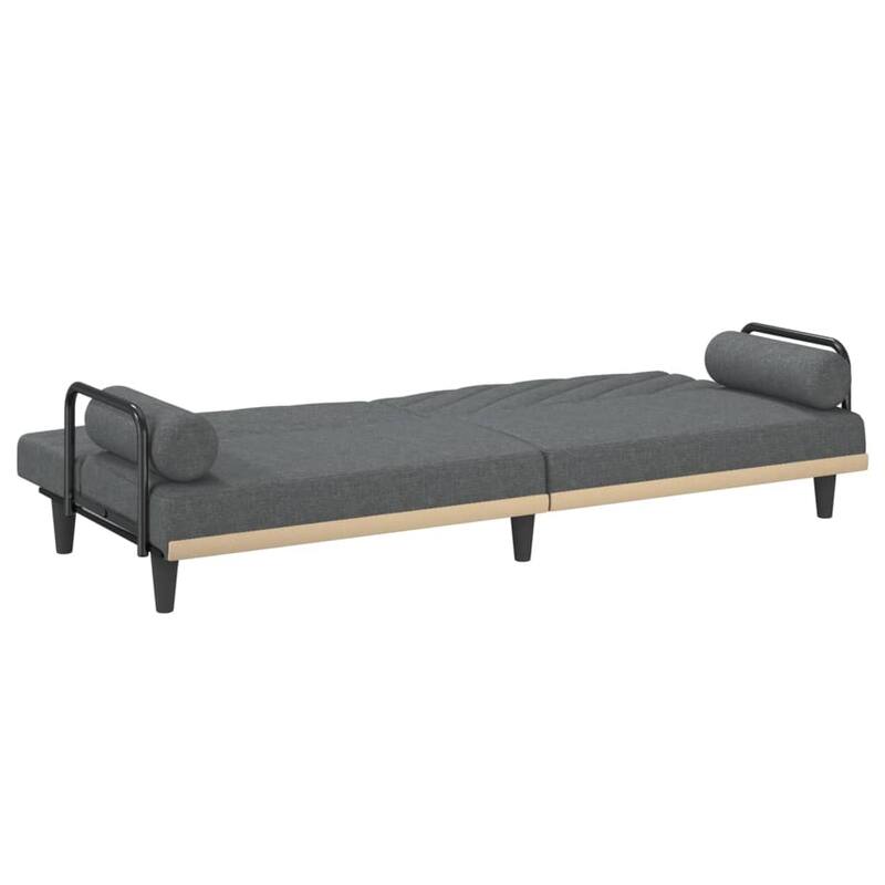 vidaXL Sleeper Sofa with Armrests Sofa Couch Recliner Chair Loveseat Fabric - 80.7" x 35" x 27.6"