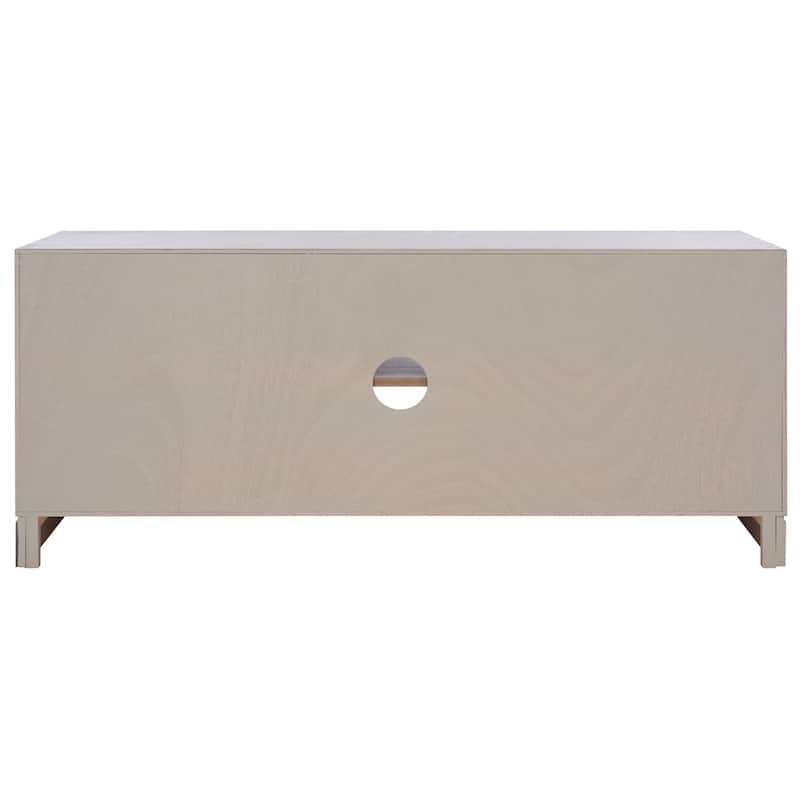 SAFAVIEH Aliyah 2 Door 1 Shelf Media Stand - 47" W x 16" D x 20" H