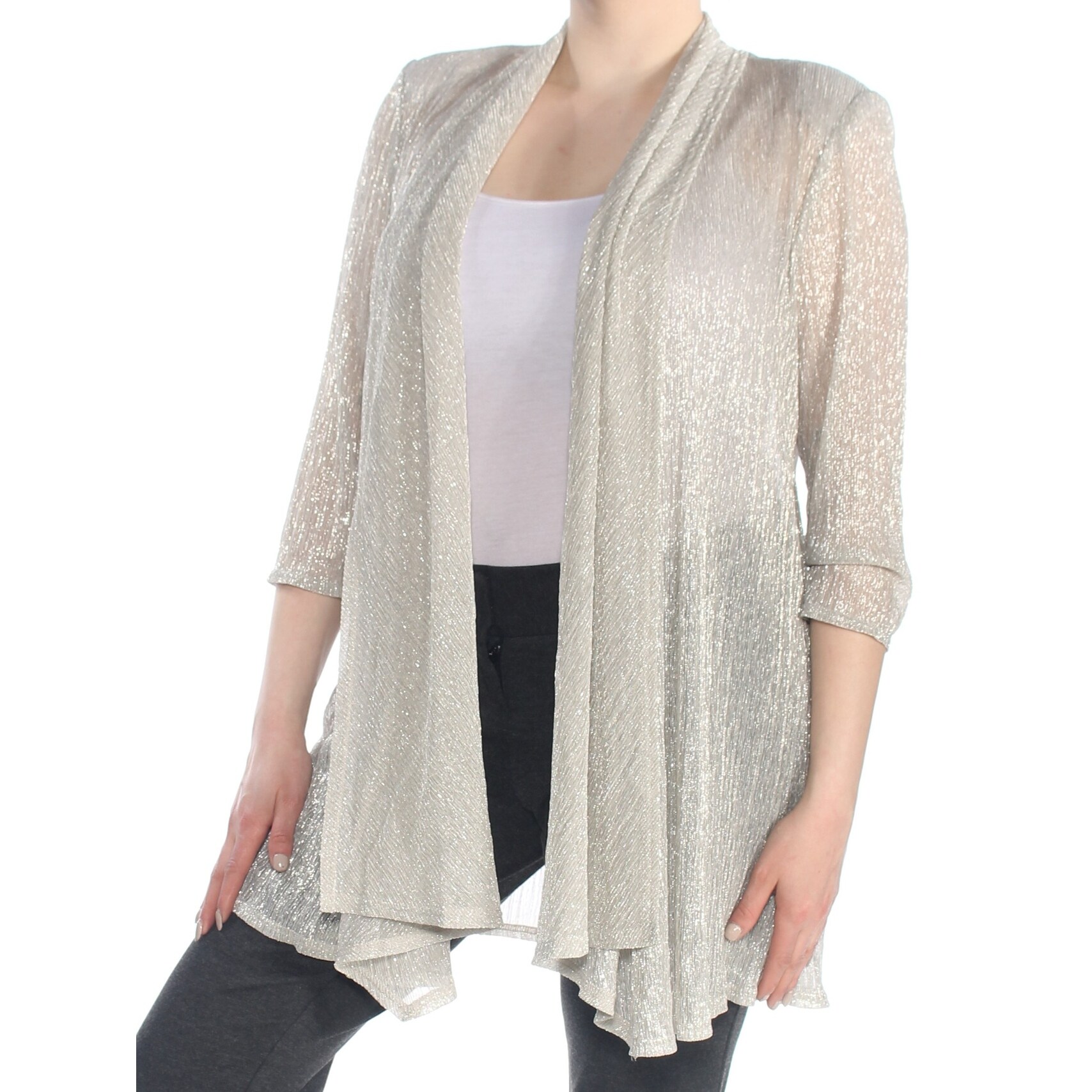 silver formal top