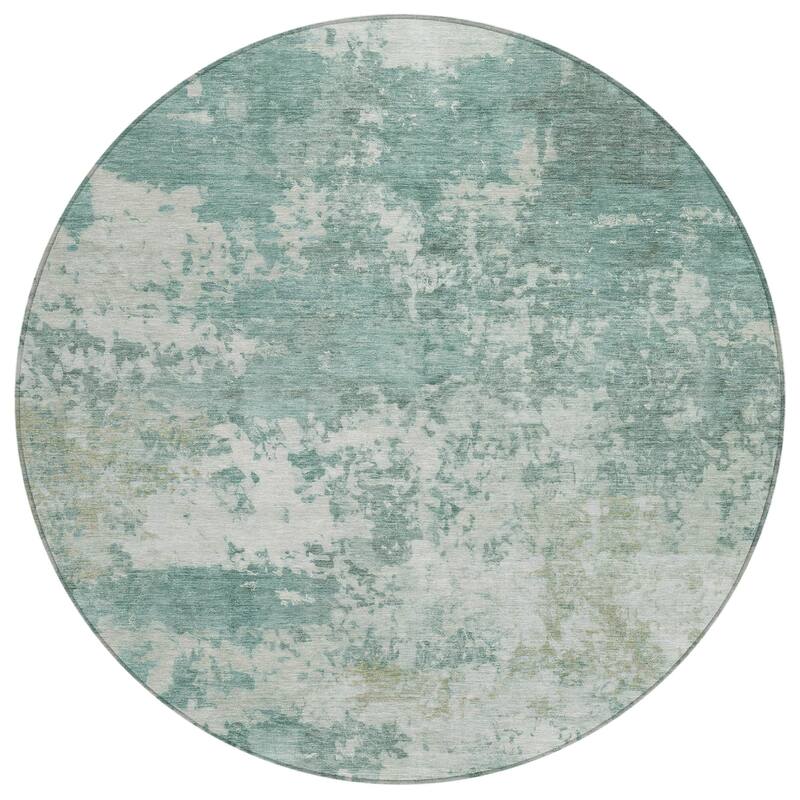Machine Washable Indoor/ Outdoor Modern Jenna Chantille Rug