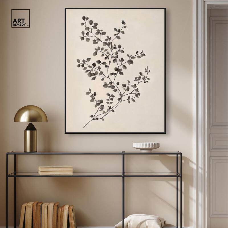 Bilberry Branch II Canvas by Art Remedy