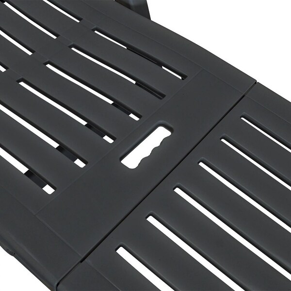 sun lounger with footrest