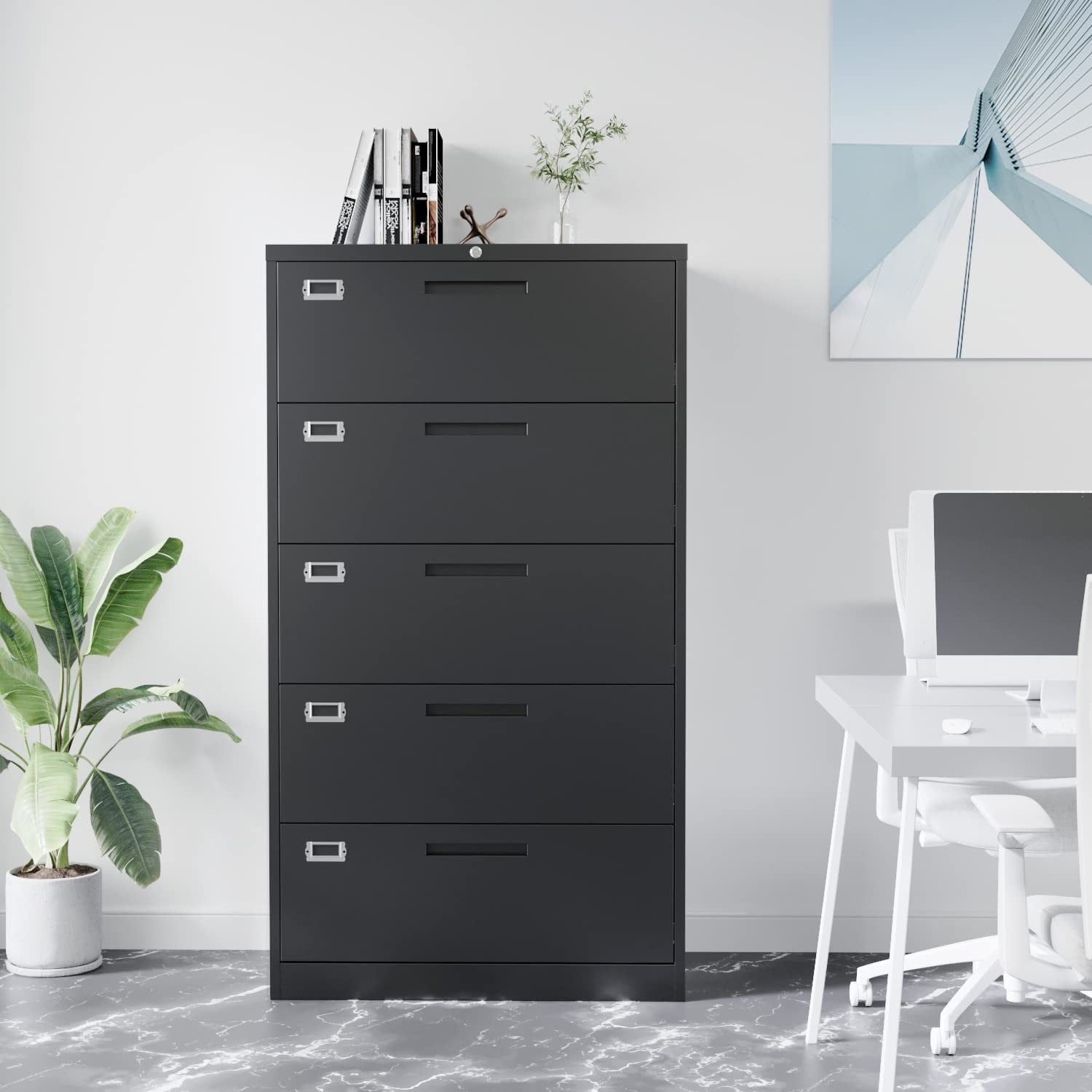 6 drawer store lateral file cabinet